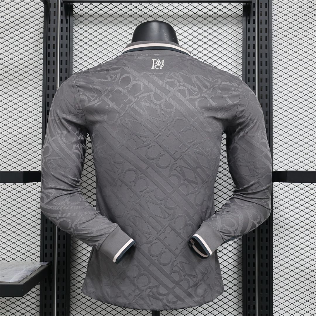 REAL MADRID CF 3RD KIT 24/25 FAN and PLAYER VERSION (LONG SLEEVE)