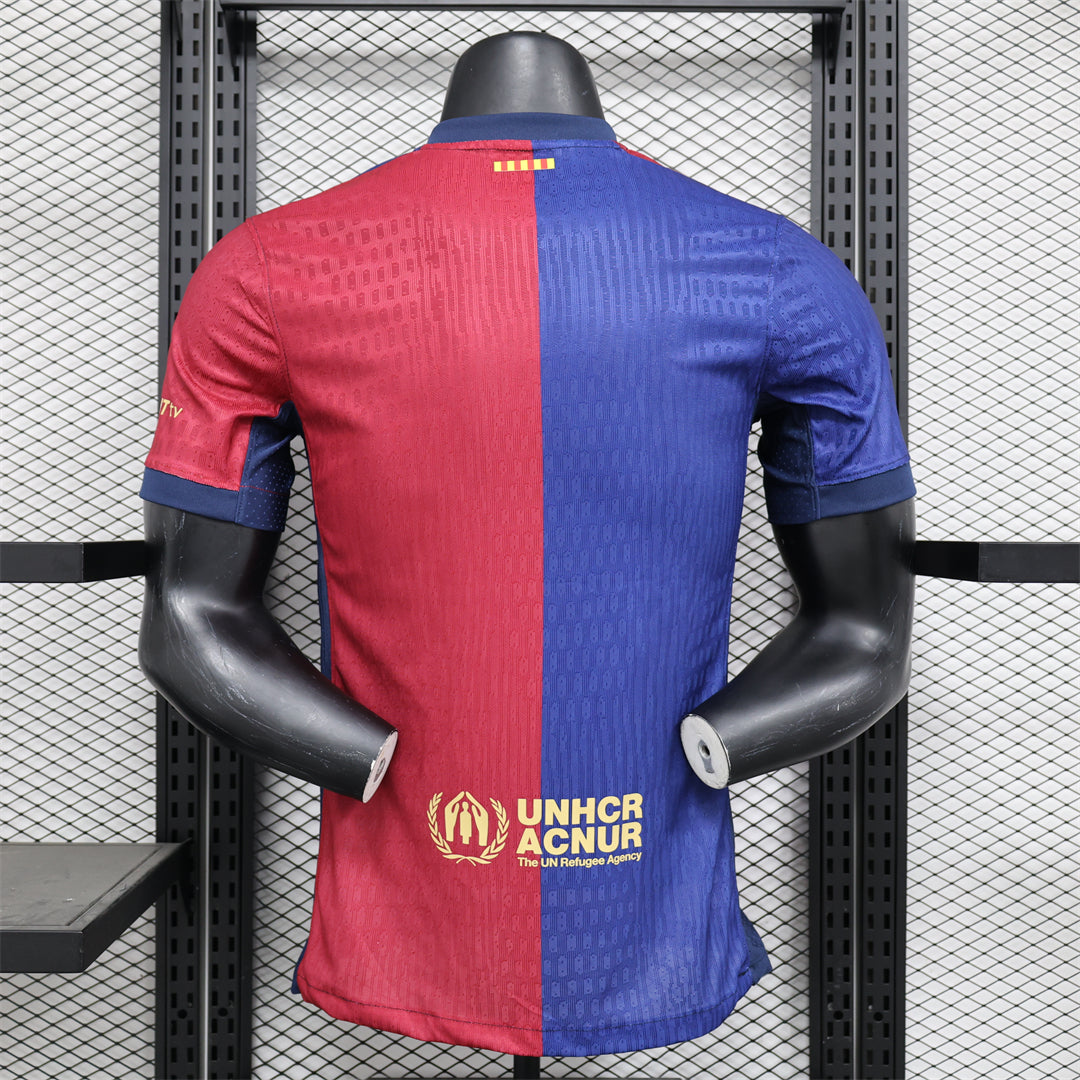 FC BARCELONA HOME KIT 24/25 FAN and PLAYER VERSION