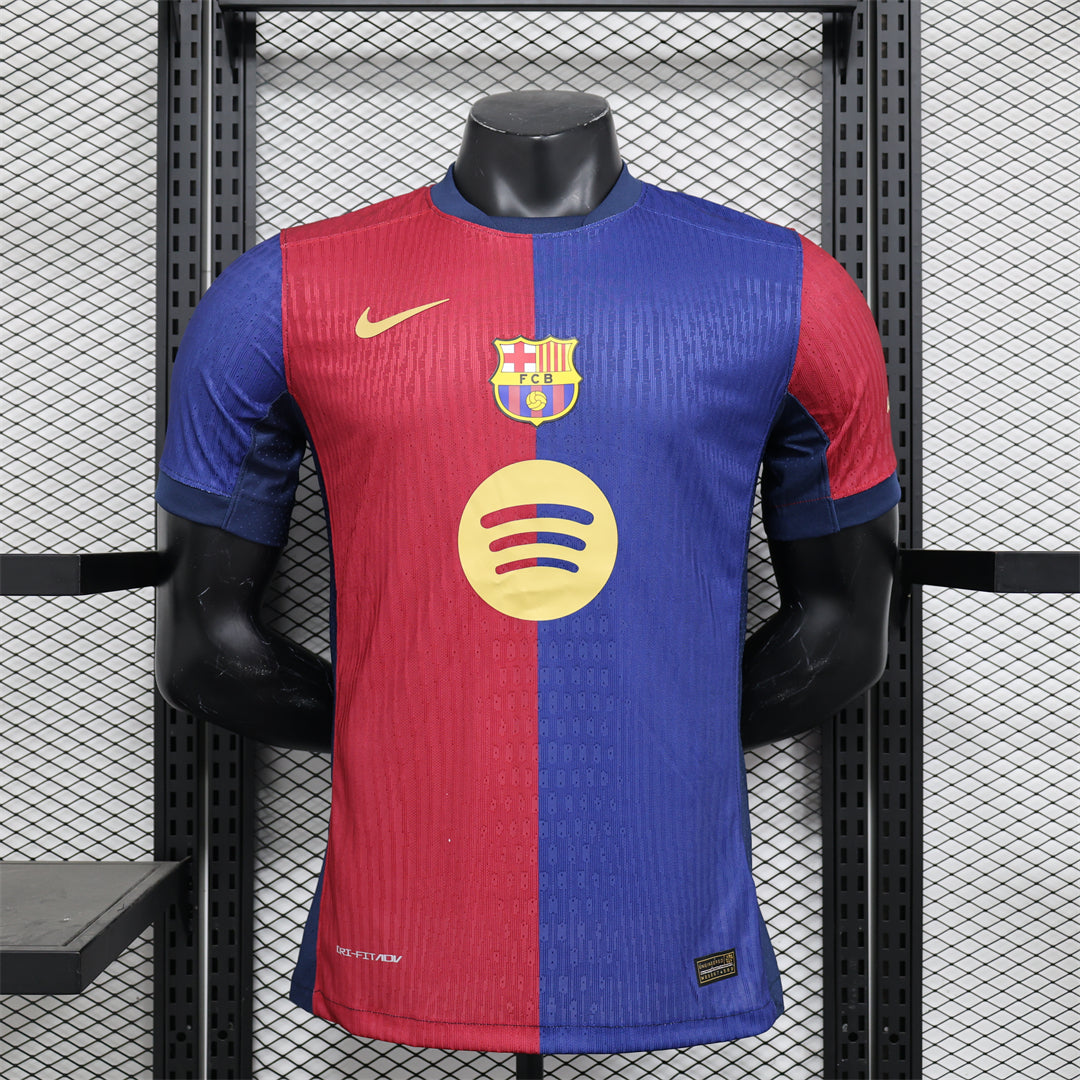 FC BARCELONA HOME KIT 24/25 FAN and PLAYER VERSION