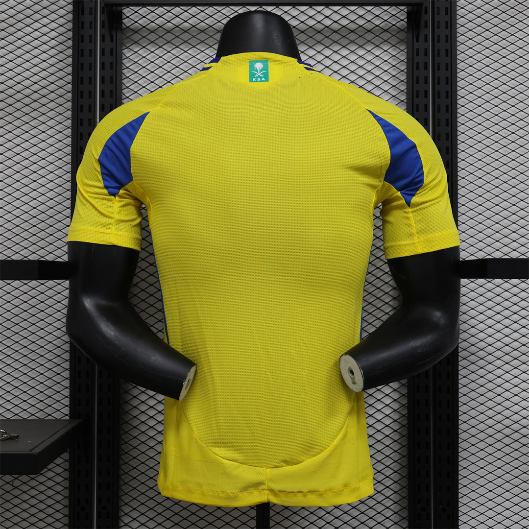 AL-NASSR FC HOME KIT 24/25 FAN and PLAYER VERSION