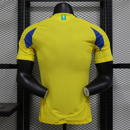 AL-NASSR FC HOME KIT 24/25 FAN and PLAYER VERSION