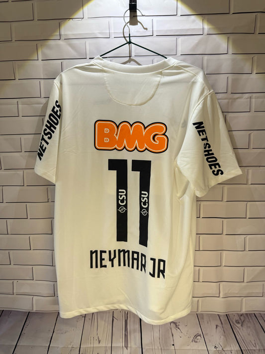 NEYMAR JR  SANTOS HOME KIT 2011-12