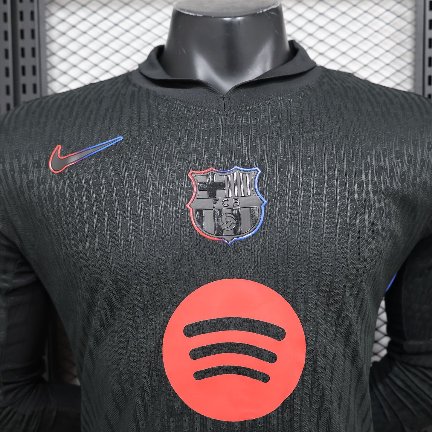 FC BARCELONA AWAY KIT 24/25 FAN and PLAYER VERSION (Long sleeve )