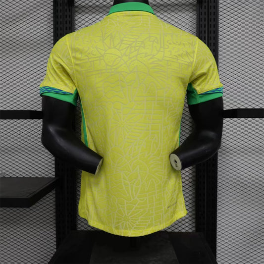 BRAZIL HOME KIT 24/25 FAN and PLAYER VERSION